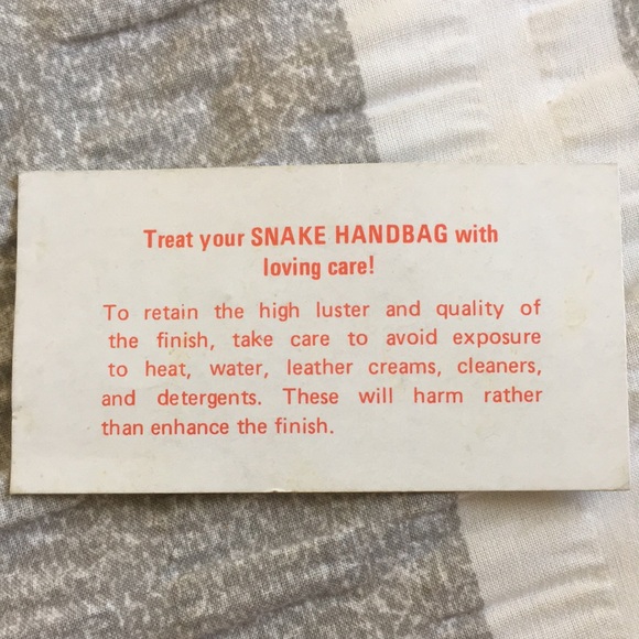 🐥 Snake skin crossbody bag, black - Picture 6 of 6